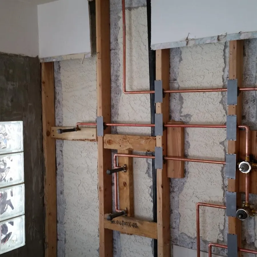 Copper pipe installation for Burst Pipe Repair in West Greenwich