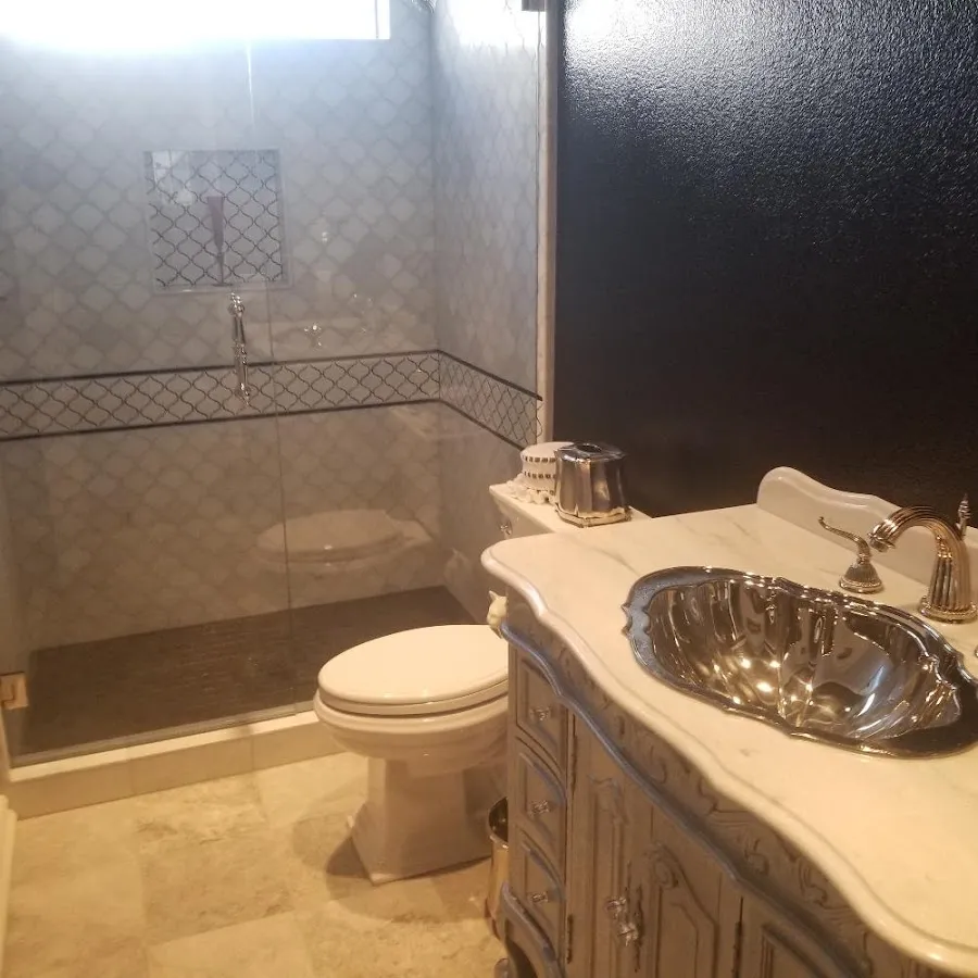 Professional plumbing work and bathroom remodeling in West Greenwich