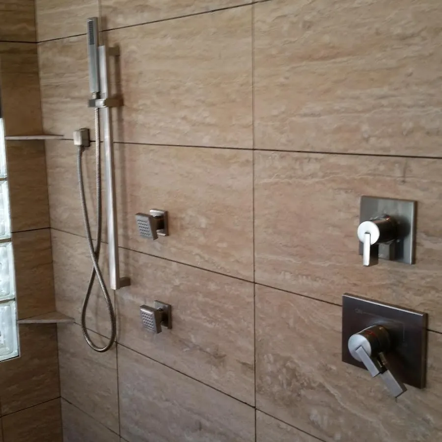Shower fixture installation for Water Heater Replacement in West Greenwich